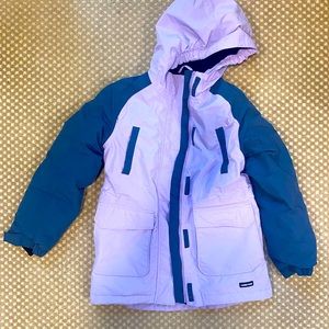 Lands End Girls Squall Waterproof Parka size 7-8